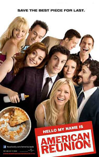 Movie listing for April - american reunion